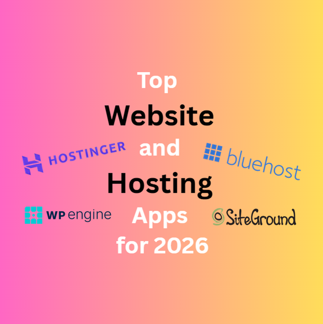 Top Website and Hosting Apps for 2026:
